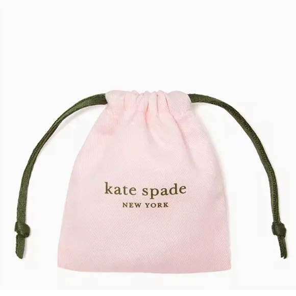 NWT Kate Spade Silver Studded Bows Earrings - Picture 4 of 4